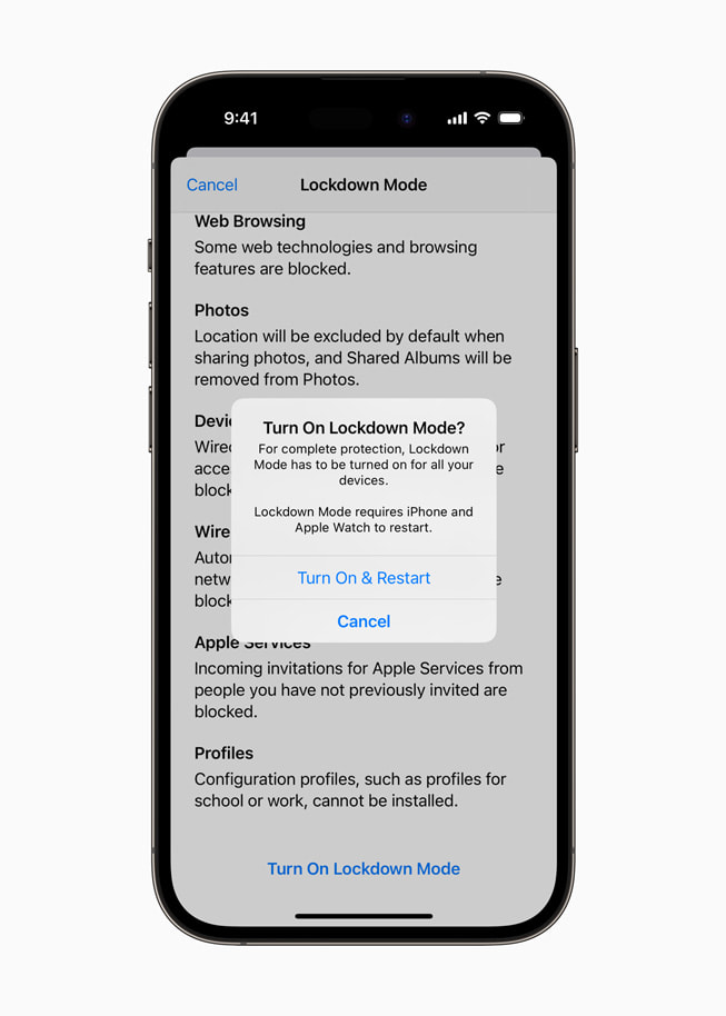 Apple WWDC23 privacy Lockdown Mode 230605 inline.jpg.large
