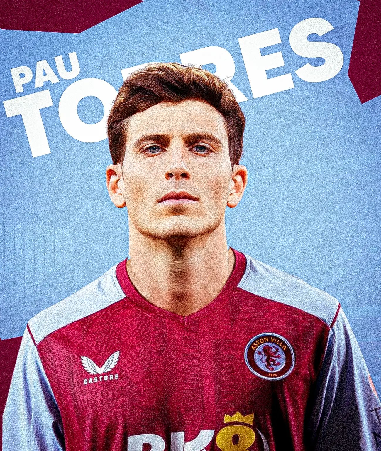 Aston villa confirms Pau Torres from Villarreal.