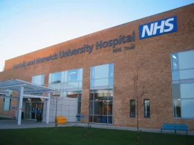 Norwich University Hospital Norfolk England National Health