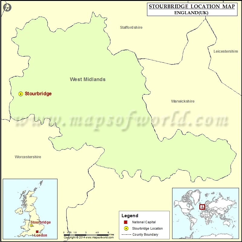 stourbridge location map