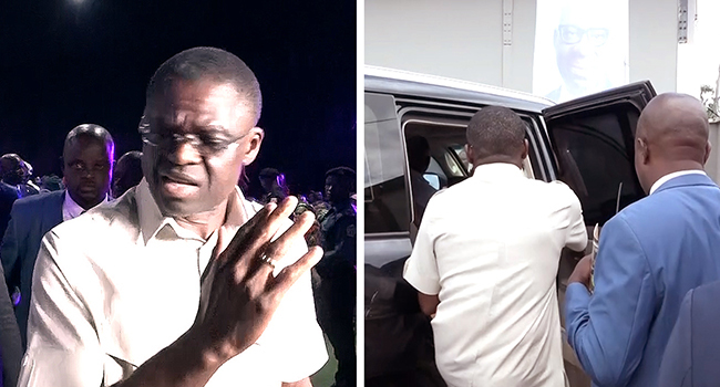 BREAKING Edo Deputy Governor Philip Shaibu Attempts Forceful Entrance To Governor Office